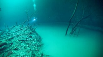 Погружение в сенот - смотреть видео (8:42)