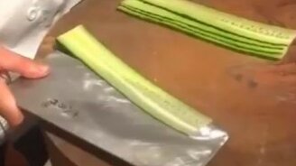 Когда нож острее, чем бритва - смотреть видео (0:19)