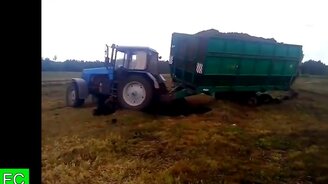 Смешные трактора - смотреть видео (8:45)