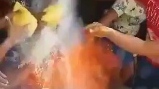 Мука плюс огонь равно... - смотреть видео (0:31)