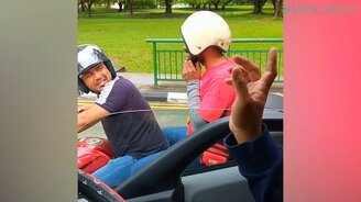 Вы не так шлем надели! - смотреть видео (0:23)