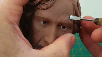 Реалистичная скульптура из пластилина - смотреть видео (1:38)