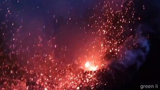 Извержения вулканов - смотреть видео (1:59)