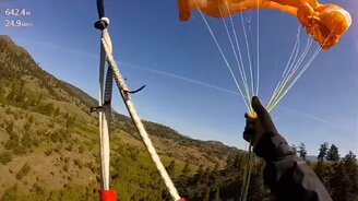 Экстремальные приземления на параплане - смотреть видео (10:09)