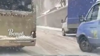 Когда на улице гололёд, а ты на летней резине - смотреть видео (1:11)