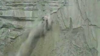 Заезд на гору по вертикали - смотреть видео (0:21)