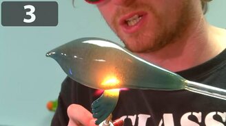 Мастерская обработка стекла - смотреть видео (10:26)