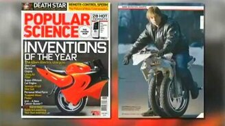 Мотоцикл будущего - смотреть видео (0:55)