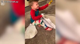 Смешные рождественские мгновенья - смотреть видео (3:25)