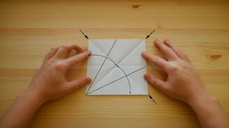 Как сделать бриллиант из бумаги - смотреть видео (2:36)