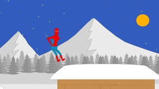 Человек-паук в России - смотреть видео (0:20)