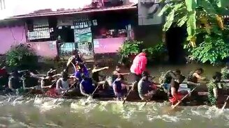 Самая длинная пирога - смотреть видео (0:20)