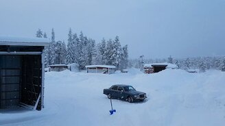 Сальто на снегоходе - смотреть видео (0:31)