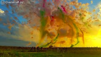 Пять дневных фейерверков - смотреть видео (5:33)