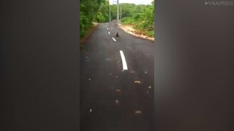 Новая дорога на Бали - смотреть видео (0:48)