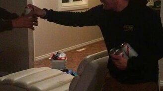 Впервые на ховерборде - смотреть видео (0:50)