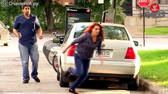 Воровка наказана! - смотреть видео (1:23)