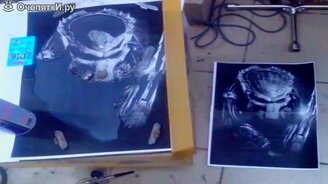 Хищник на системнике - смотреть видео (1:37)