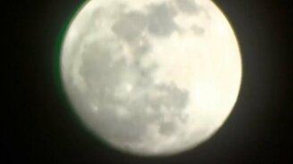 Загадочное свечение на Луне - смотреть видео (3:06)