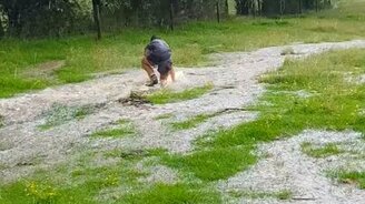 Сёрфинг на траве - смотреть видео (0:27)