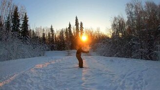 Встреча рассвета по-американски - смотреть видео (0:23)