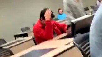 Трюк со столом по-женски - смотреть видео (0:11)