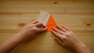 Как сделать морду собаки из бумаги - смотреть видео (1:39)