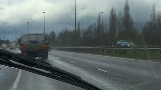 Когда дворники вышли из строя - смотреть видео (0:22)