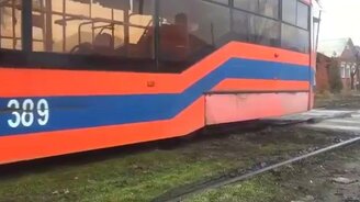 Трамвайное бездорожье - смотреть видео (0:25)