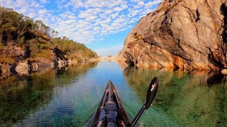 Пейзажи, открывающиеся каякеру - смотреть видео (2:00)