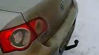 Пригнала машину на мойку - смотреть видео (1:54)