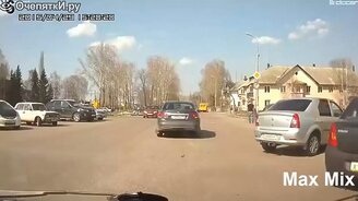 Загадочные манёвры на дороге - смотреть видео (5:22)