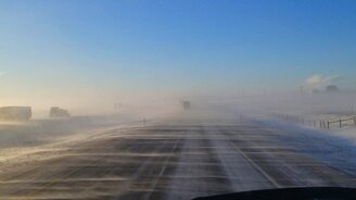 В такую погоду не поездишь - смотреть видео (1:12)