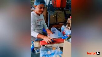 Ловкость и быстрота работников - смотреть видео (10:24)