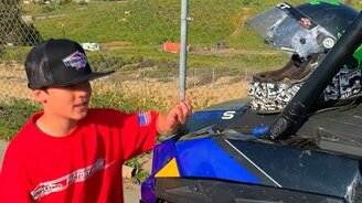 10-летний профессиональный водитель - смотреть видео (0:45)