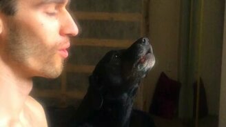 Медитация вместе с хозяином - смотреть видео (0:32)