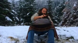 Расслабляющая мелодия на ханге - смотреть видео (2:52)