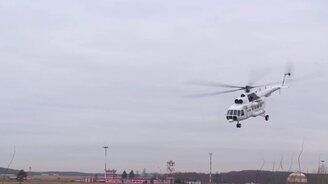 Виртуоз в вертолёте - смотреть видео (1:23)