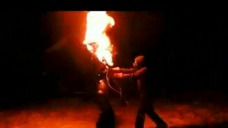 Битва на огненных мечах - смотреть видео (1:07)