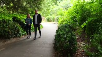 Розыгрыш с гигантом-пауком - смотреть видео (3:24)