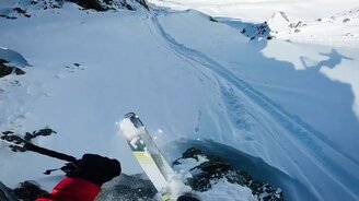 Следом за лавиной - смотреть видео (0:55)