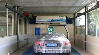 Автоматическая мойка машины - смотреть видео (0:52)