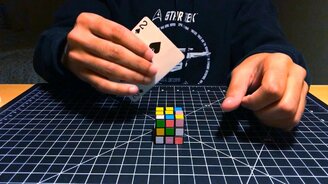 Исчезнувший кубик Рубика - смотреть видео (0:32)