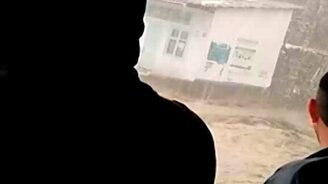 Когда настигло наводнение - смотреть видео (0:59)