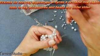 Колье "Веточка" своими руками - смотреть видео (18:52)