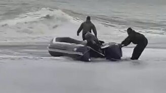 Сложная северная рыбалка - смотреть видео (0:48)