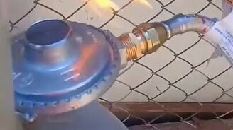 Мексиканец против газа - смотреть видео (0:26)