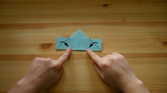Как сделать кораблик из бумаги - смотреть видео (1:44)