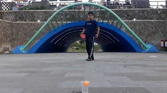 Ловкие пинг-понг трюки - смотреть видео (10:16)