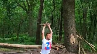 Неожиданное сальто - смотреть видео (0:14)